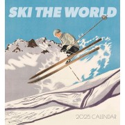 Ski the World 2025 wall calender